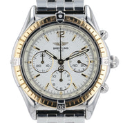 Breitling Cockpit White Dial Gold & Steel 37mm Automatic Men’s Watch D30011