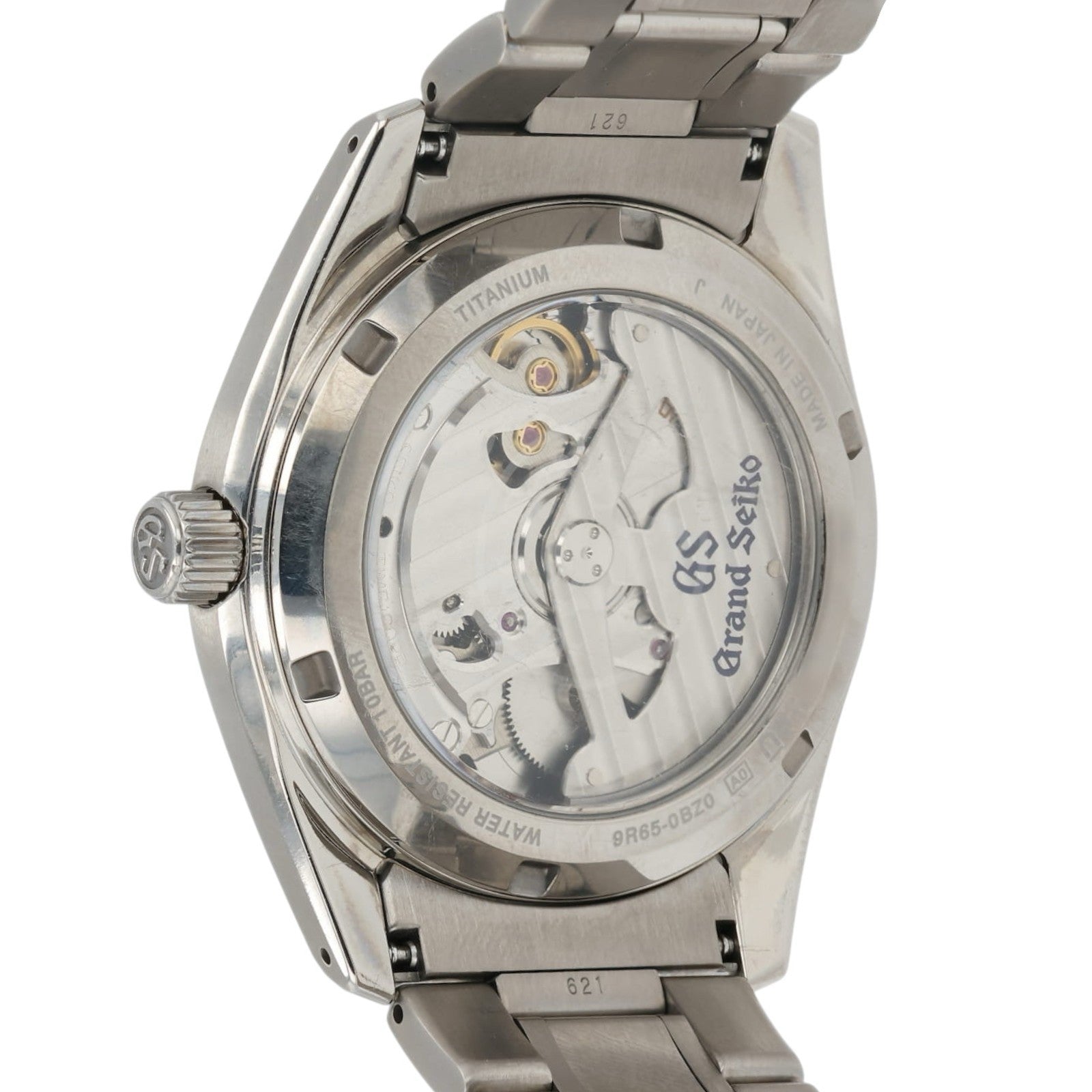 Grand Seiko Spring Drive Blue Dial Titanium 40mm Automatic Men’s Watch SBGA127