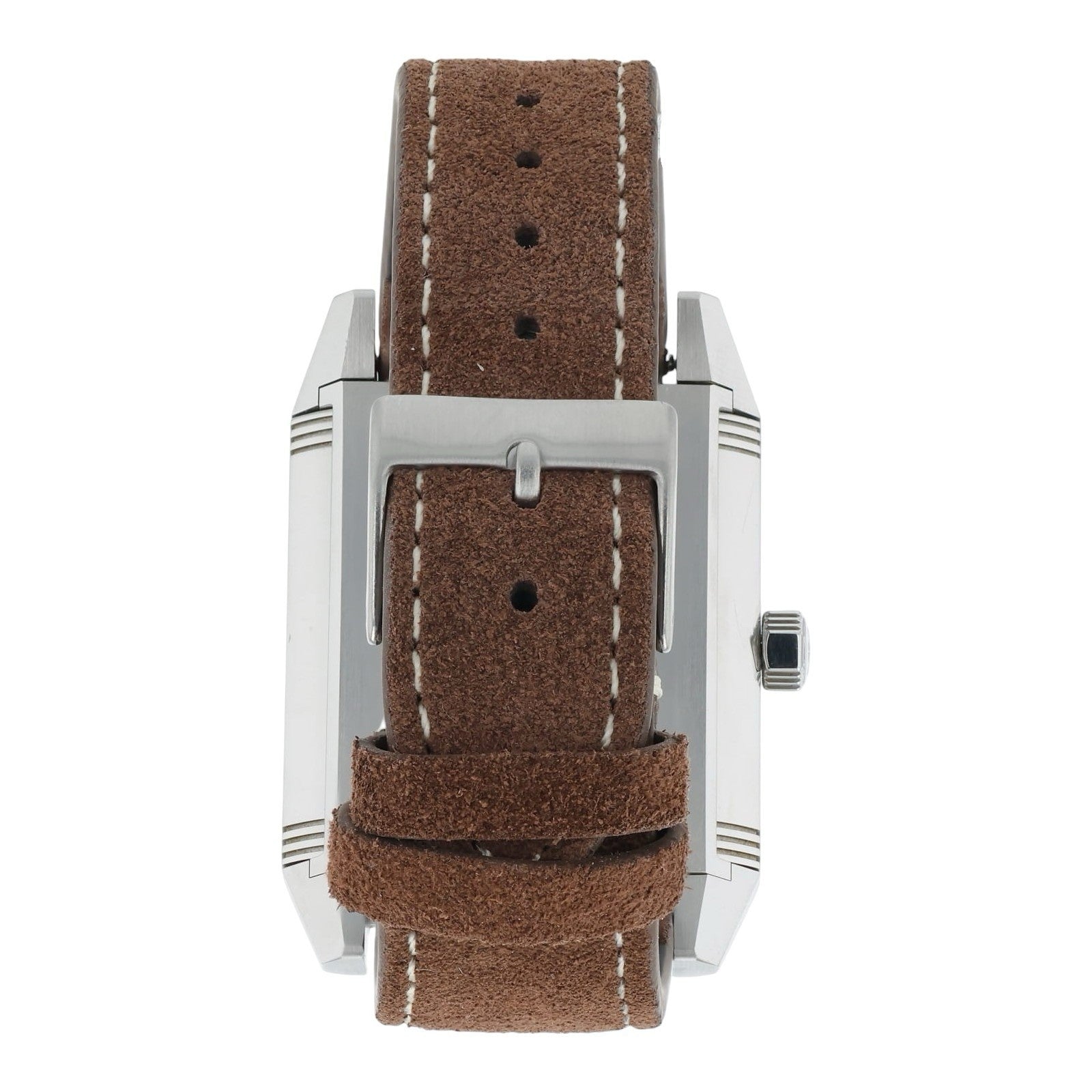 Jaeger-LeCoultre Reverso Squadra Steel Silver Dial 50x34mm Auto Mens Q7008420