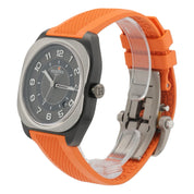 NEW Hermes H08 Titanium Black Dial 42mm Automatic Movement Men’s Watch H08