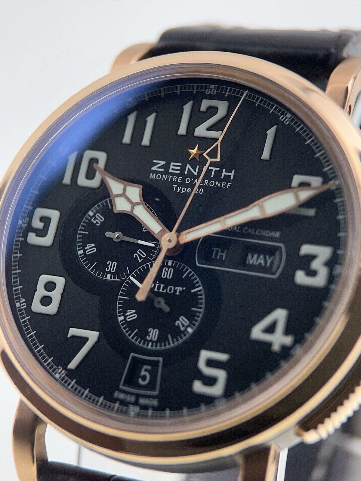 Zenith Pilot Type 20 Annual Calendar Two Tone 48mm Automatic Men’s Watch