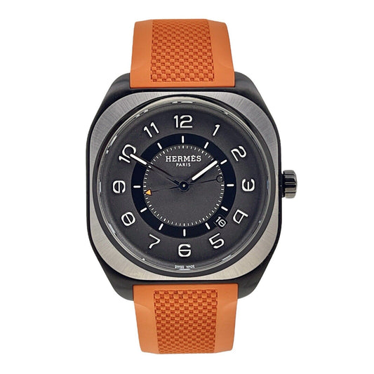 2022 Hermes H08 Titanium 39mm Automatic Men’s Watch H08 - Box/Papers