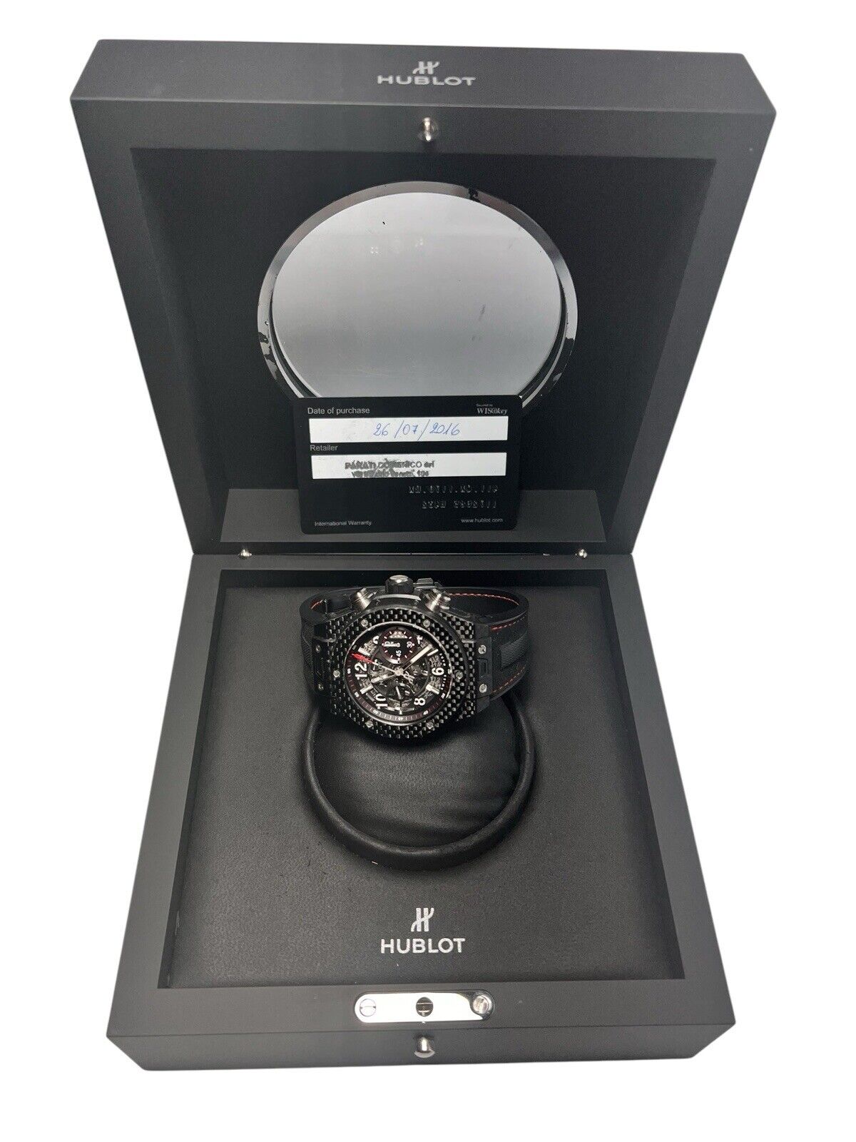 Hublot Big Bang Unico Carbon Black 45mm Automatic Men’s Watch 411.QX.1170