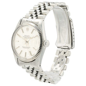 Rolex Datejust Silver Dial Stainless Steel 36mm Automatic Men’s Watch 16014