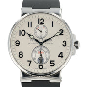 Ulysse Nardin Marine Chronometer White Dial Steel 41mm Automatic Men’s 263-66