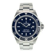 Rolex Sea Dweller Stainless Steel Black Dial 40mm Automatic Men’s Watch 16600