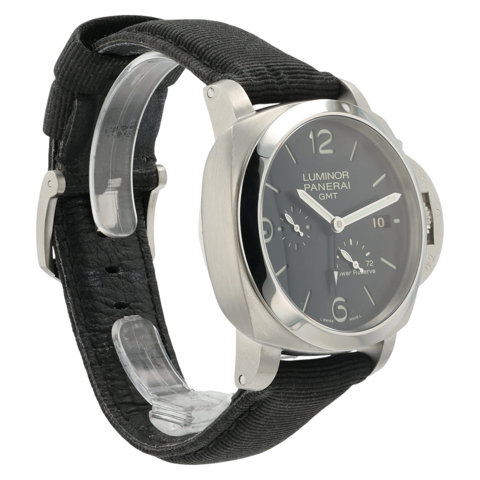 Panerai Luminor 1950 3 Days Black Dial Steel 44mm Automatic Men’s Watch PAM00347