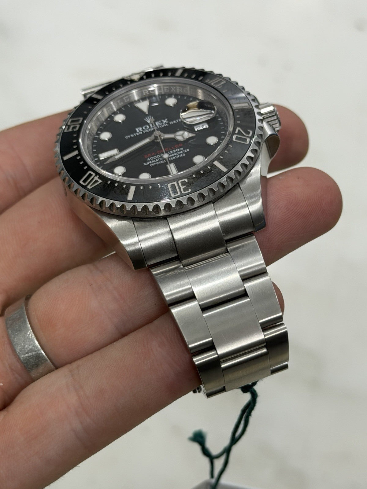 2017 Rolex Sea-Dweller Stainless Steel Black Dial 43mm Automatic Watch 126600