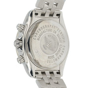 Breitling Chronograph Diamond Bezel Black Dial 44mm Automatic Men’s Watch A13356