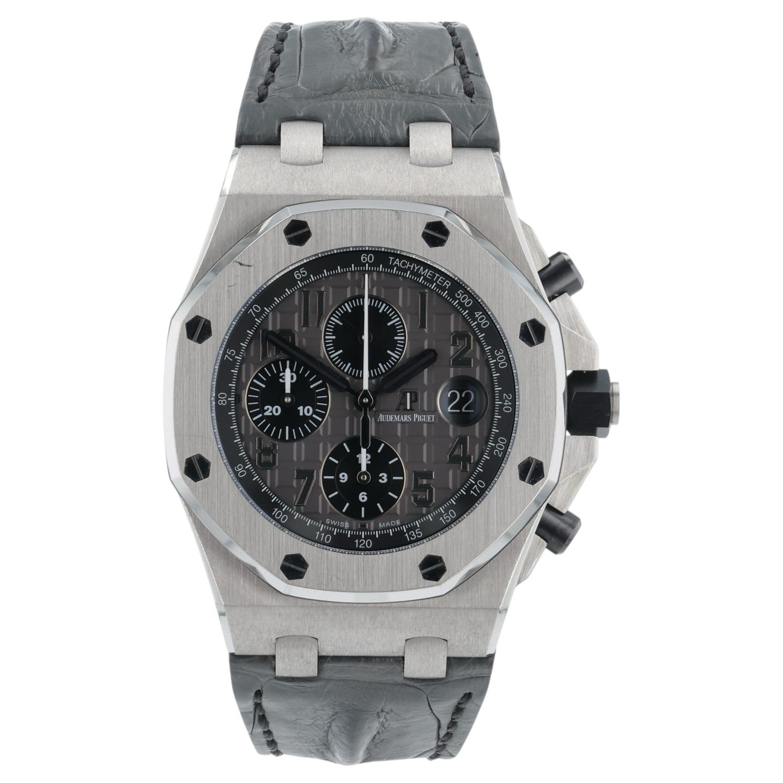 Audemars Piguet Royal Oak Elephant Gray Dial Steel 42mm Automatic Mens 26470ST