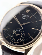 Rose Gold Rolex Cellini Dual Time 50525 | Birmingham Luxury Watches Birmingham, Michigan