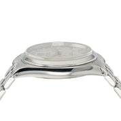 Tudor Prince Date Day Silver Linen Dial Steel 36mm Automatic Mens Watch 76200