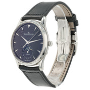 LeCoultre Ultra Thin Moon Black Dial Stainless Steel 39mm Auto Watch Q1368470