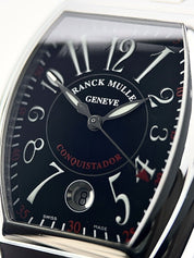 Franck Muller Conquistador Stainless Steel Black Dial 35mm Automatic Mens 8005SC