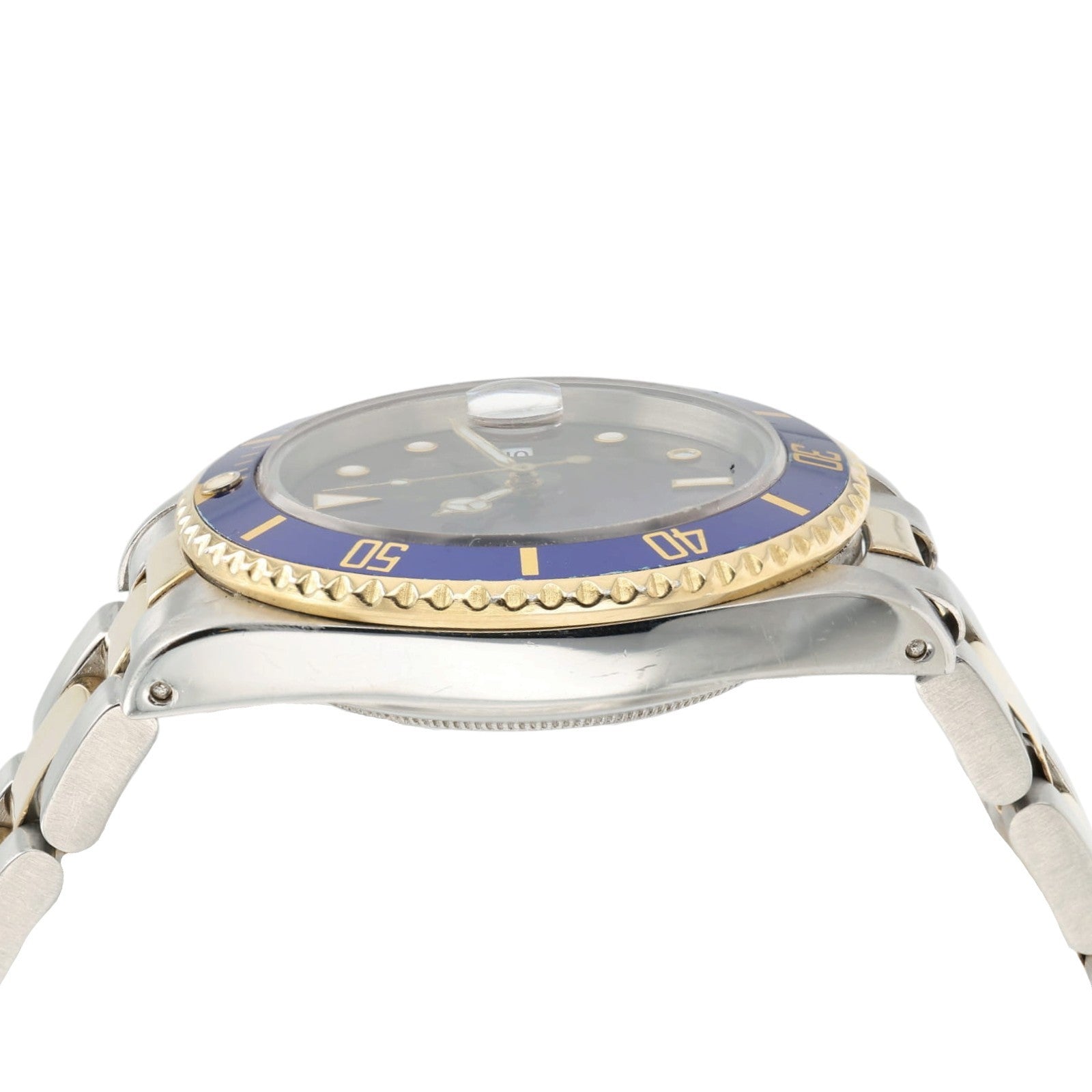 Rolex Submariner Blue Dial Stainless Steel 40mm Automatic Mens Watch 16803