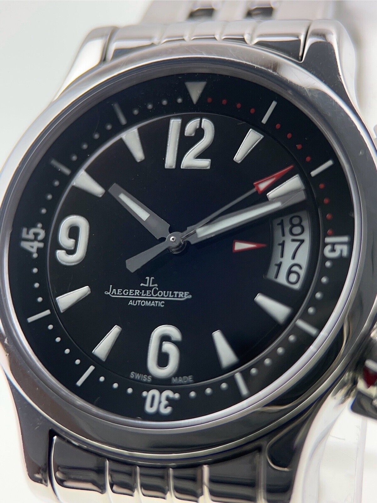 Jaeger LeCoultre Master Compressor Steel 37mm Automatic Watch Q1728170 - B/P