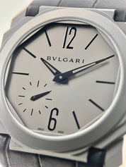 Bvlgari Octo Finissimo Ultra Thin Titanium 40mm Automatic Mens Watch BGO40TXT