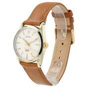 Rolex OP Hallmark Silver Dial Gold & Steel 34mm Automatic Men’s Watch 1024