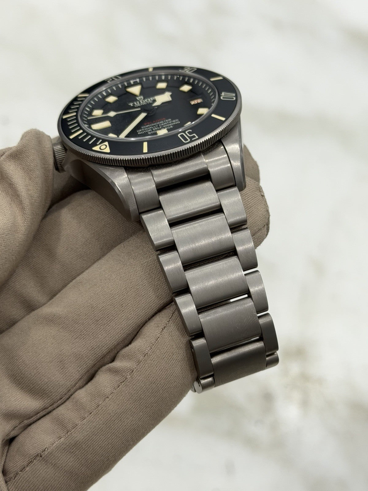 2025 Tudor Pelagos LHD Titanium Auto 42mm Black Dial Bracelet Watch 25610TN