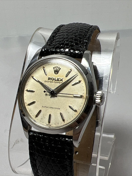 1950's Men's Rolex Oyster Perpetual Ref. 6548 Super Precision Watch - READ