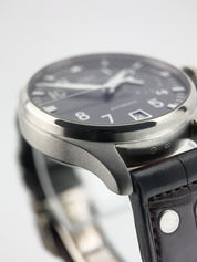 IWC Big Pilot 18k White Gold Grey Dial 46mm Automatic Mens Watch IW500402