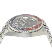 NEW 2023 Rolex GMT Master II Steel Blue Red Pepsi Bezel Jubilee Watch 126710BLRO