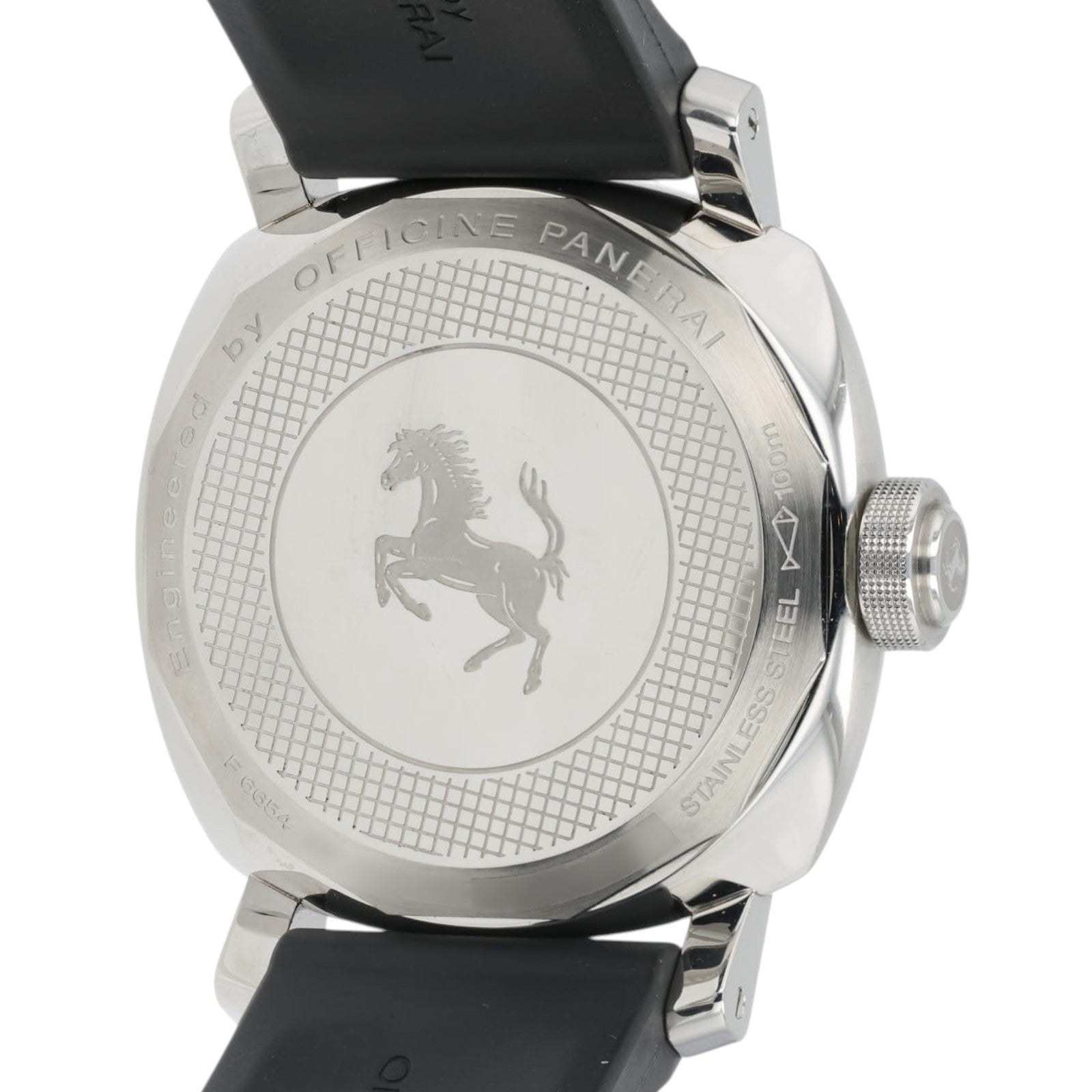 Panerai Ferrari Granturismo GMT Black Dial Steel 45mm Automatic Mens FER00003