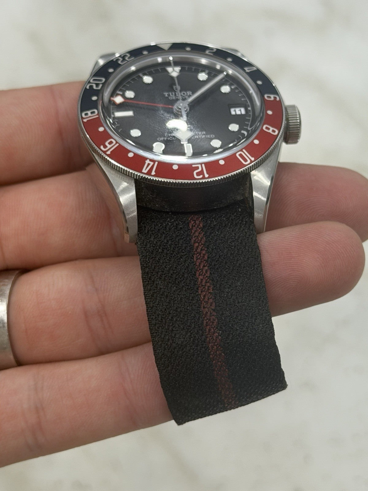 2022 Tudor Black Bay GMT Stainless Steel Black Dial 41mm Automatic Men’s 79830RB