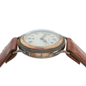 Harwood Cream Dial 9ct Gold 29mm Automatic Unisex Watch - AS IS