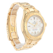 Rolex Yacht-Master 18k Yellow Gold MOP Dial 40mm Automatic Mens Watch 16628