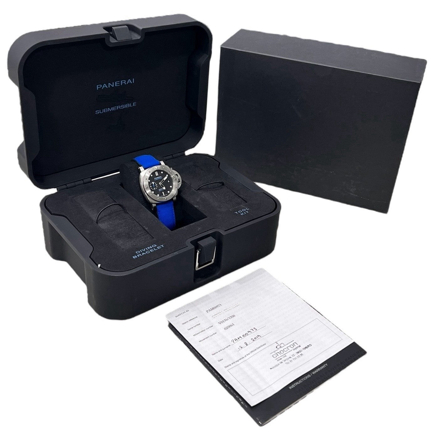 Panerai Luminor Stainless Steel Black Dial 42mm Automatic Men’s Watch PAM00973