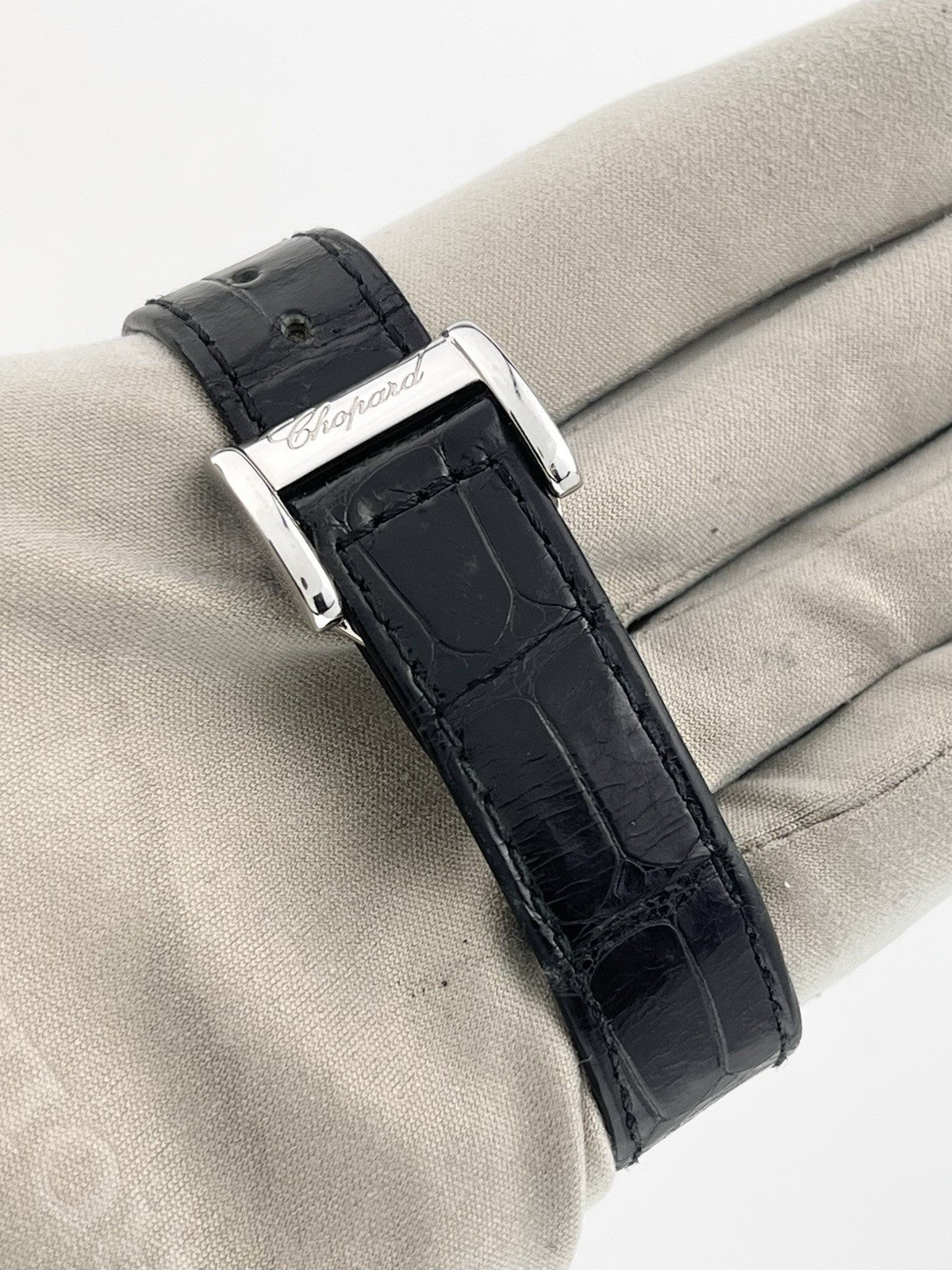 Chopard Two O Ten Stainless Steel Black Dial 35mm Quartz Men’s Watch 8464