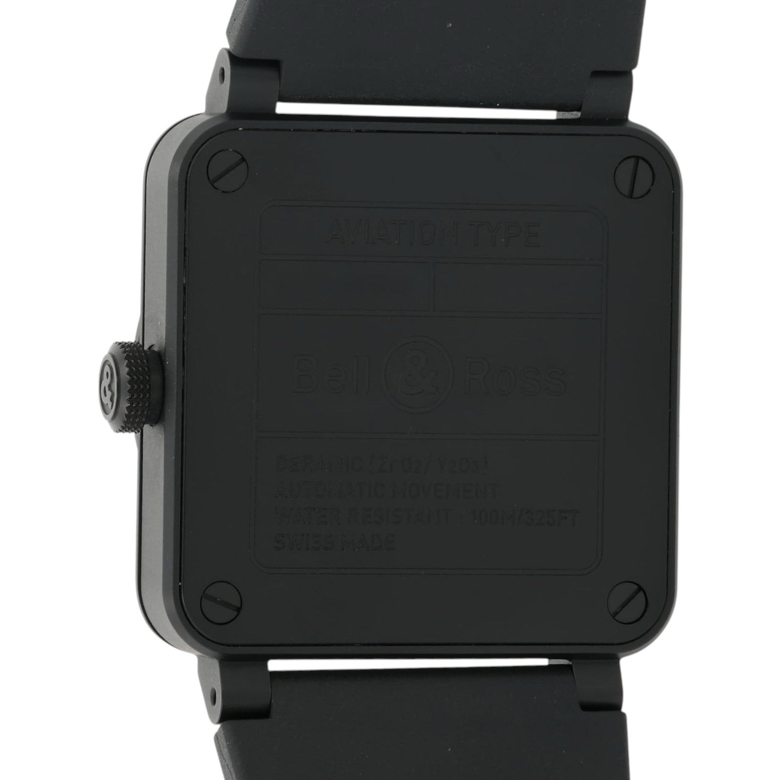 Bell & Ross BR03 Black Dial Ceramic 42mm Automatic Movement Mens Watch BR03