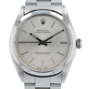 Rolex Oyster Perpetual Silver Dial Stainless Steel 34mm Auto Men’s Watch 1002