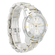 Baume & Mercier Capeland S White Dial Gold & Steel 40mm Automatic Mens 65422