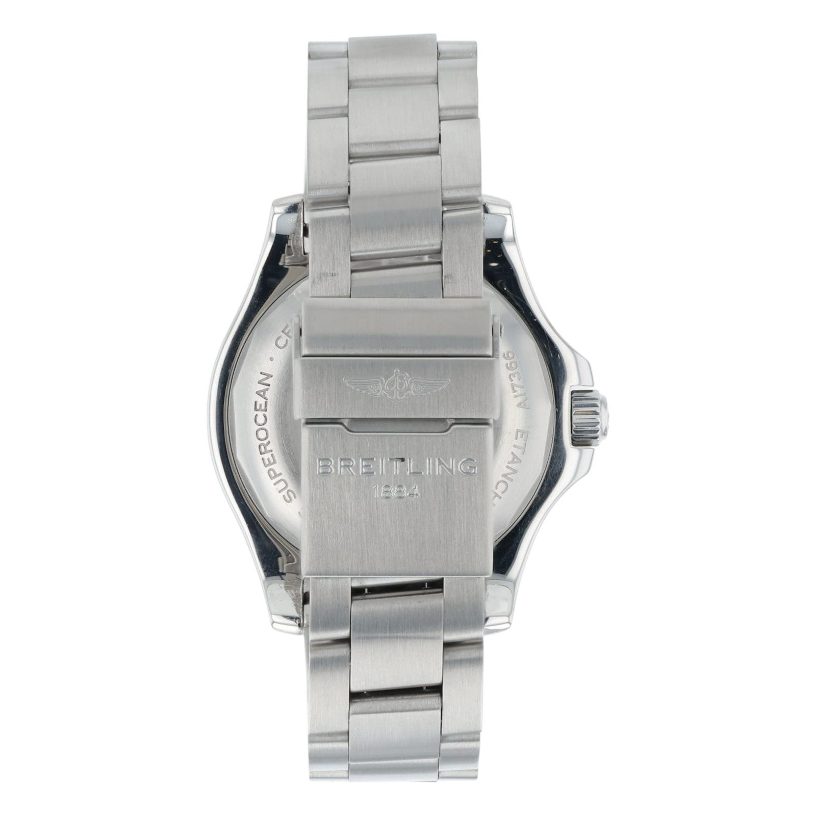 Breitling Superocean Blue Dial Stainless Steel 42mm Automatic Men’s Watch A17366