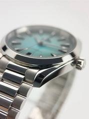 Omega Seamaster Steel Turquoise Dial 41mm Automatic Men’s 220.10.41.21.03.006