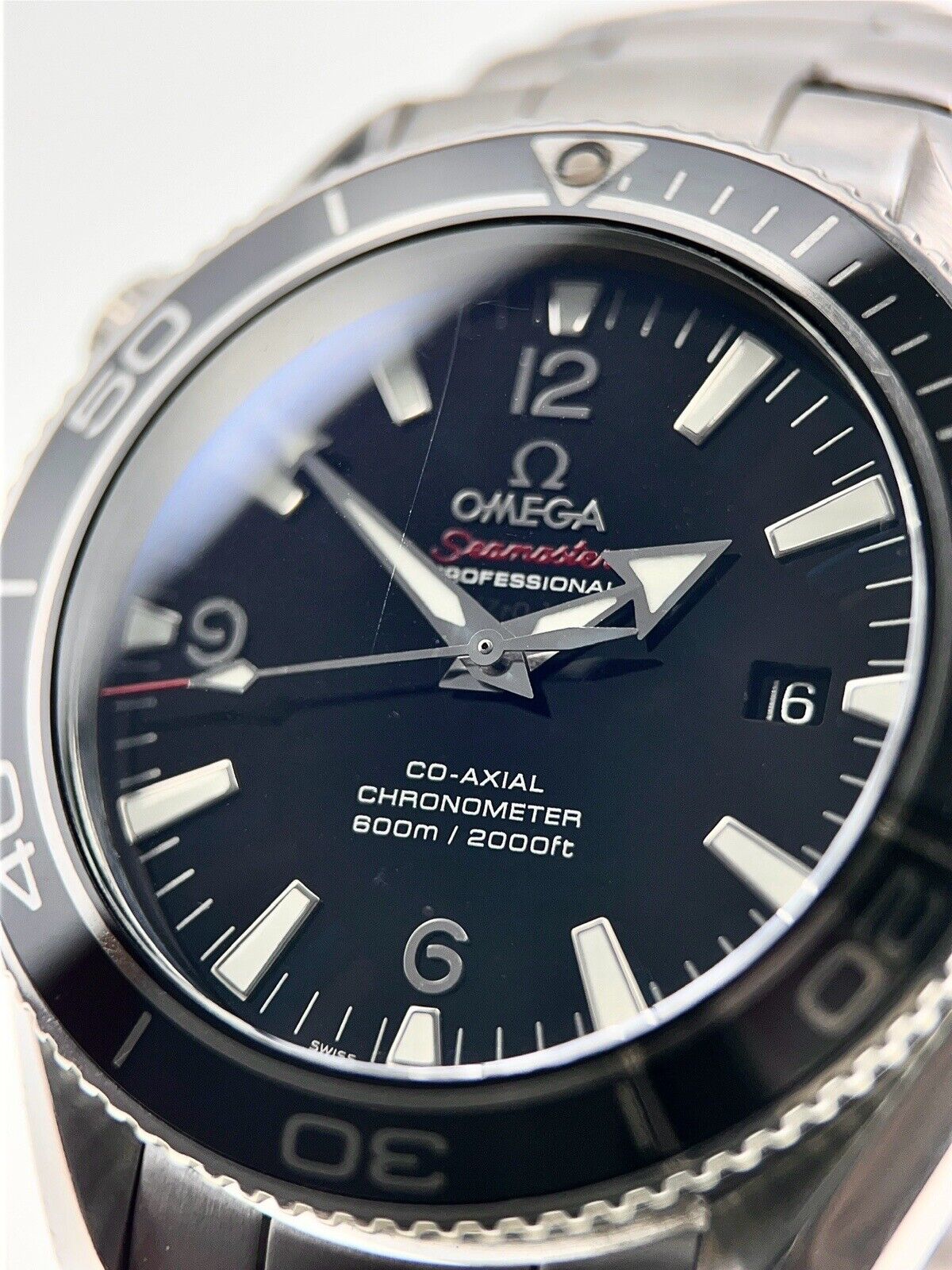 Omega Seamaster Planet Ocean Liquid Metal Steel Black 42mm Automatic Men’s Watch
