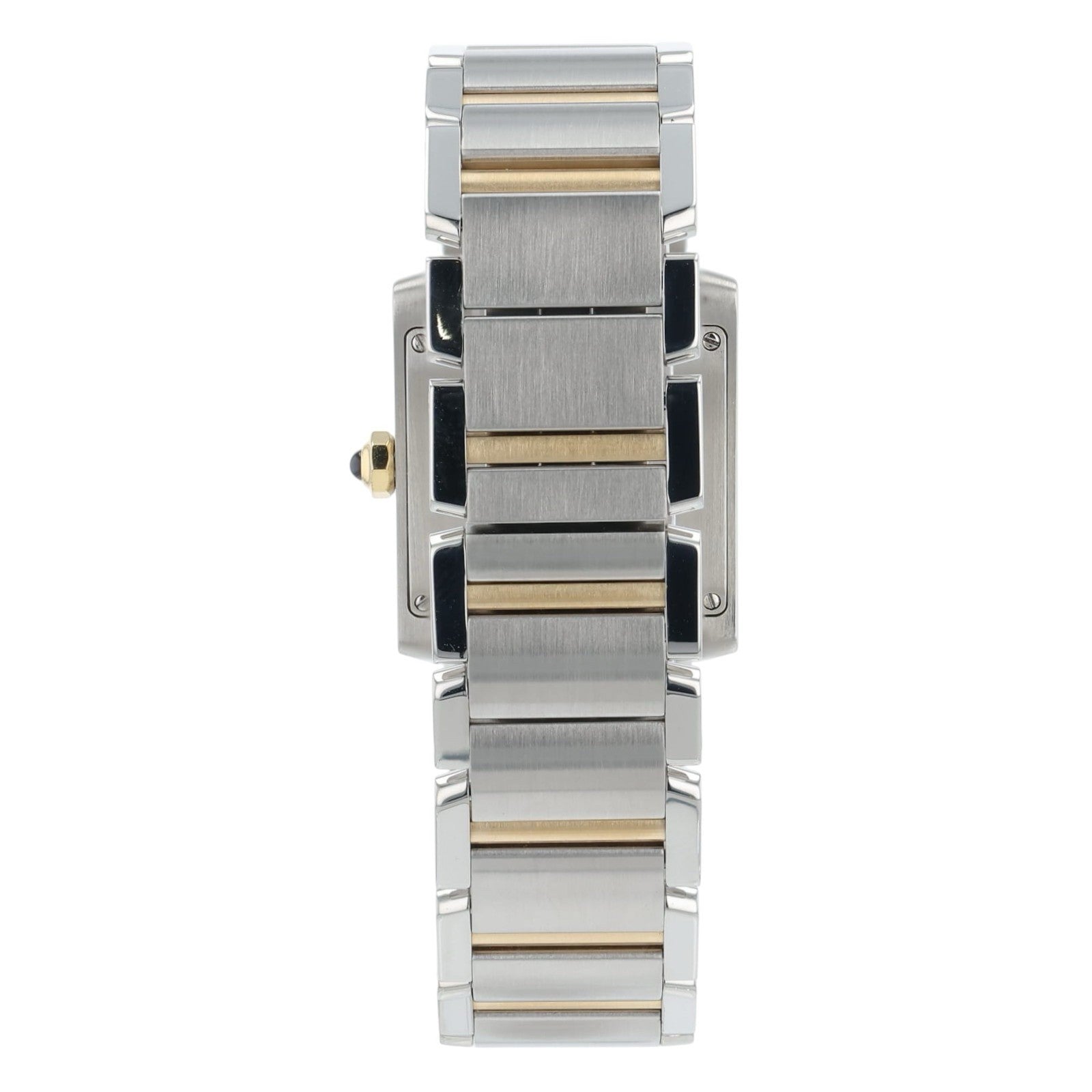 Cartier Tank Francaise Steel and Gold White Dial 25mm Quartz Women’s W2TA0003