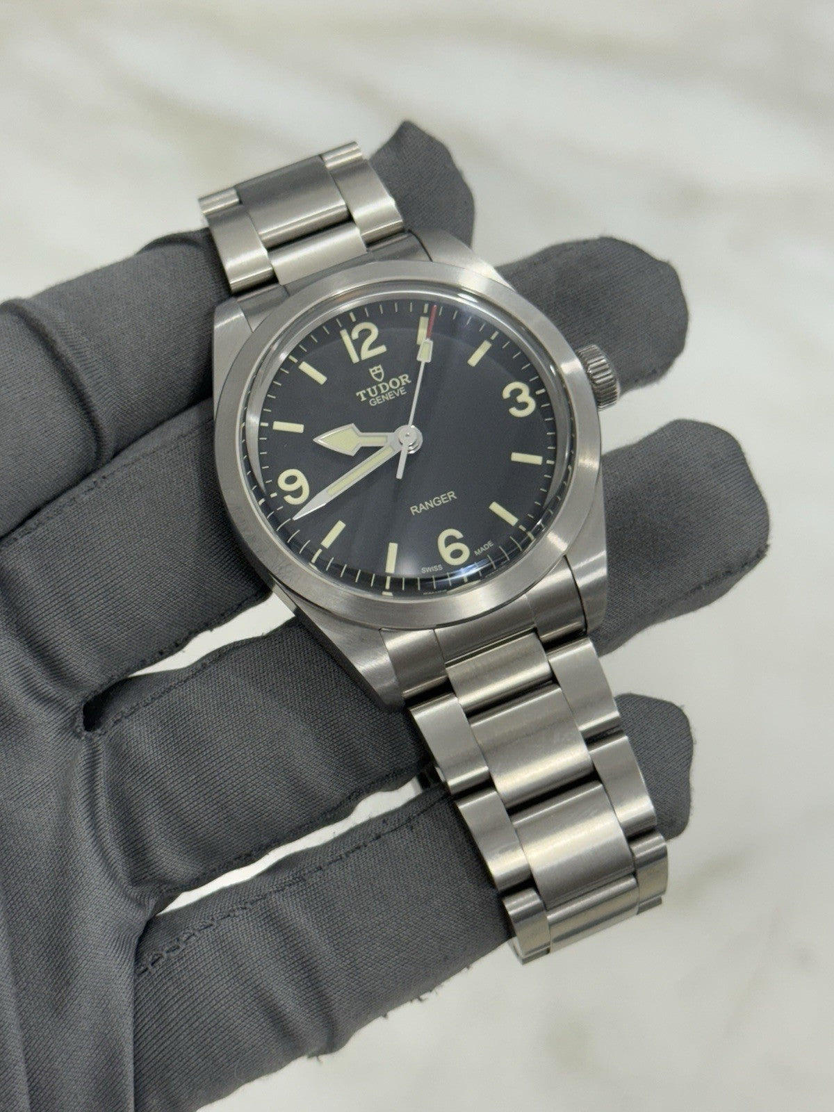 2023 Tudor Ranger 39mm Steel 79950 Black Dial Automatic Mens Watch - B/P