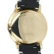 Rolex Vintage Silver Dial 14k Solid Gold 33mm Manual Wind Men’s Watch 3038
