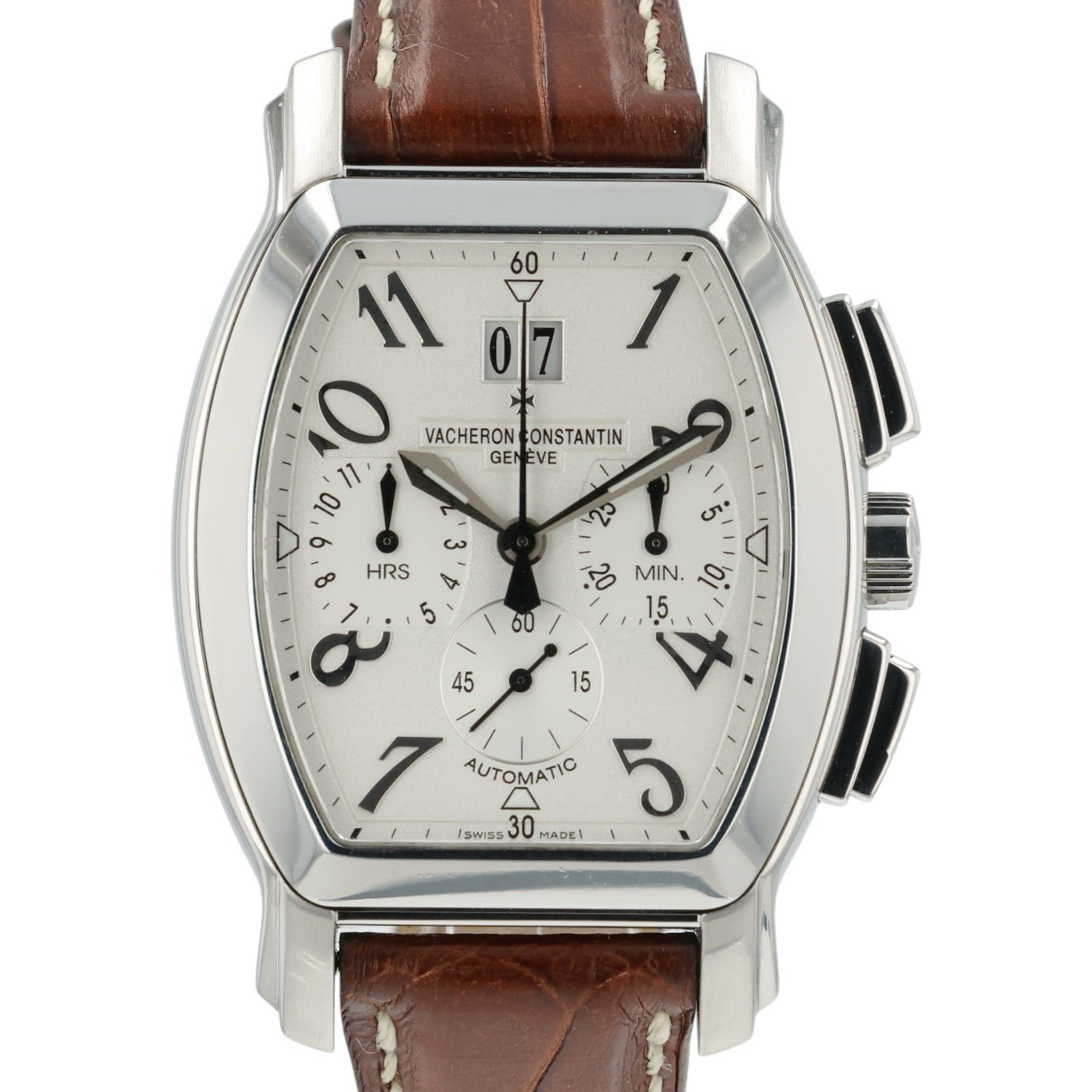 Vacheron Constantin Silver Dial Stainless Steel 37x40mm Automatic Men’s Watch