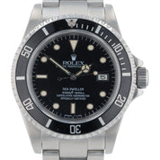 Rolex Sea-Dweller Stainless Steel Black Spider Dial 40mm Automatic Mens 16660