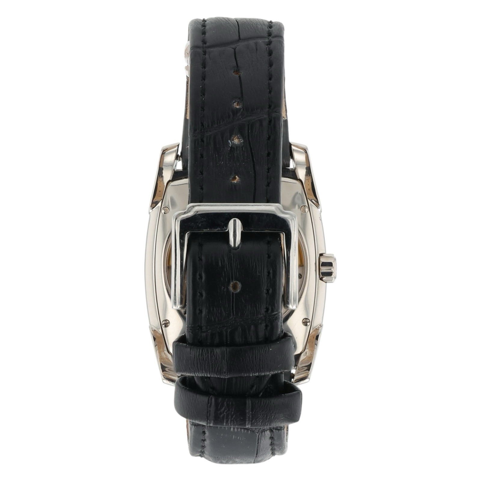 Parmigiani Kalpa Grande Black Dial 18k White Gold 46x36mm Automatic Watch