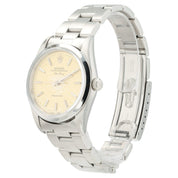 Rolex Air King Champagne Dial Stainless Steel 34mm Automatic Men’s Watch 14000