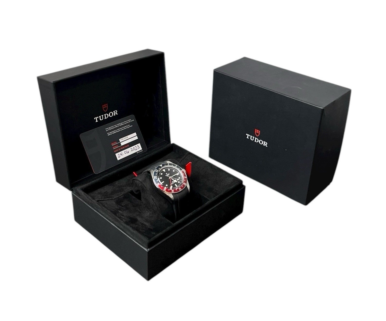 Tudor Black Bay GMT  Stainless Steel Black Dial 41mm Automatic Mens 79830RB