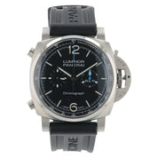 Panerai Luminor Chrono Stainless Steel Black Dial 44mm Auto Men’s PAM01109