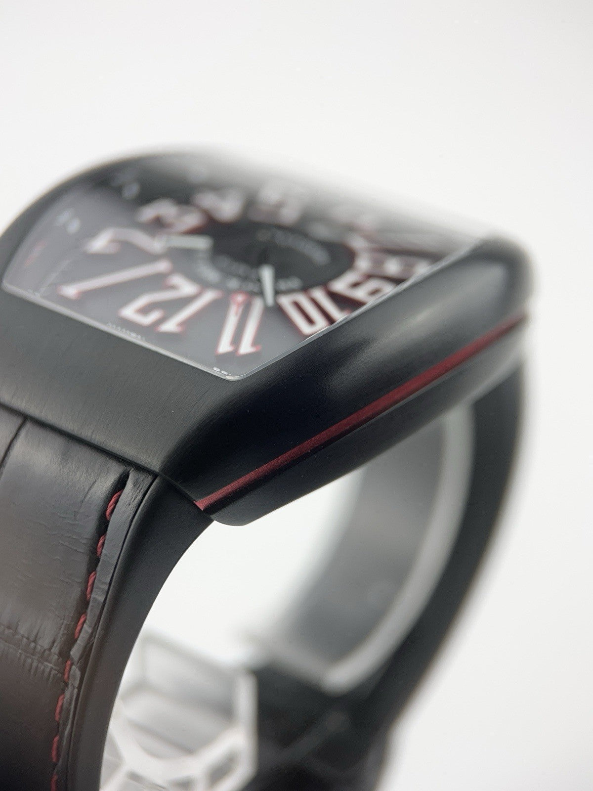 Franck Muller Vanguard Titanium Black Dial 45mm Automatic Men’s Watch V45SCDT