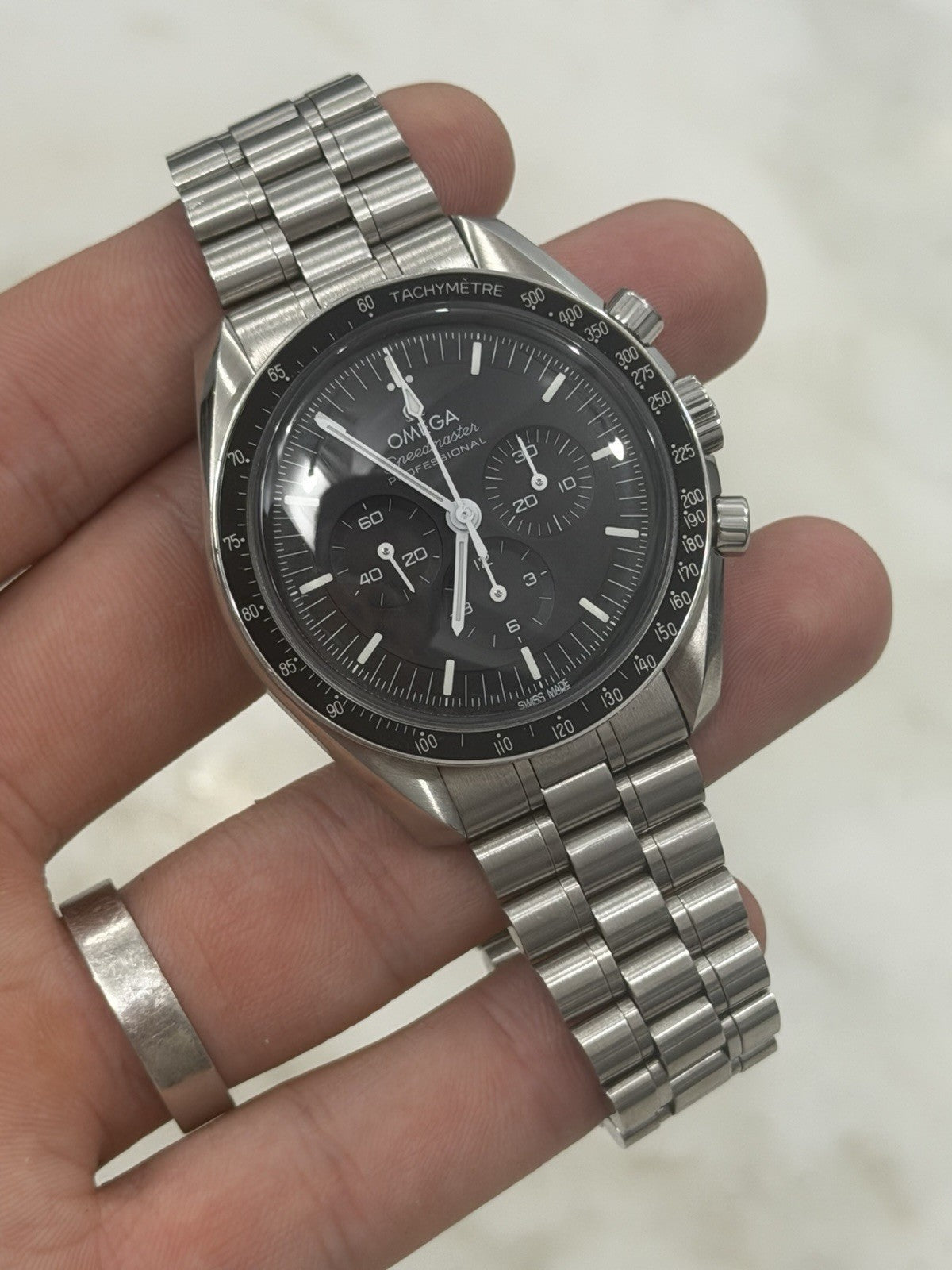 Omega Speedmaster Steel Black Dial 42mm Manual Mens Watch 310.30.42.50.01.001