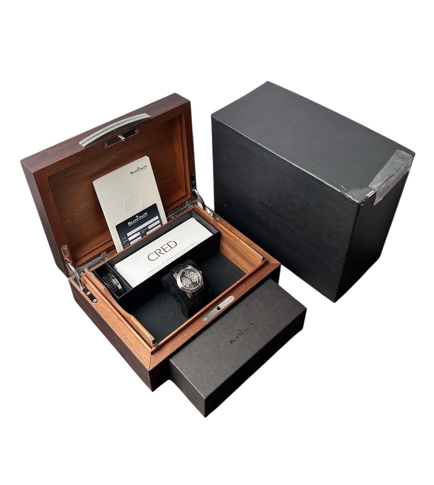 Blancpain L-Evolution Steel Grey Dial 43.5mm Automatic Men's Watch 8850